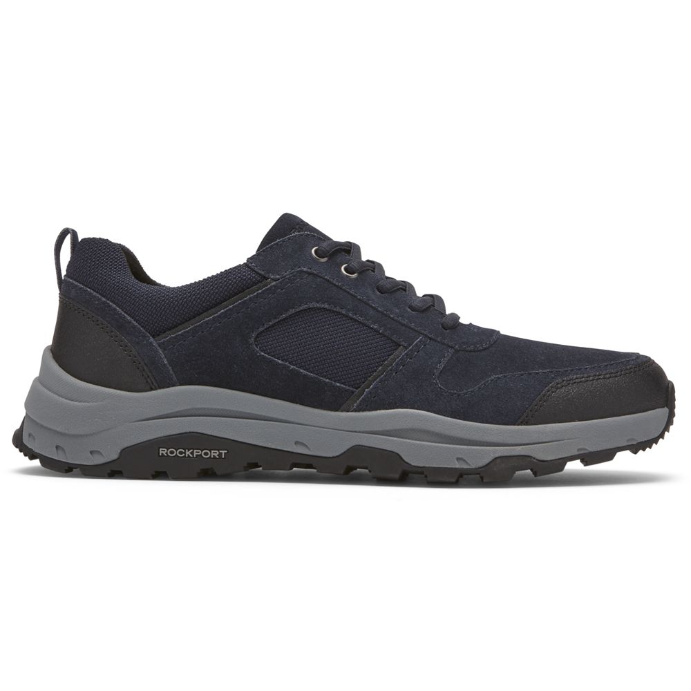 Sneakers Rockport Uomo - Xcs Birchfield Ubal Trekker - Blu Marino - UJMLBVY-96